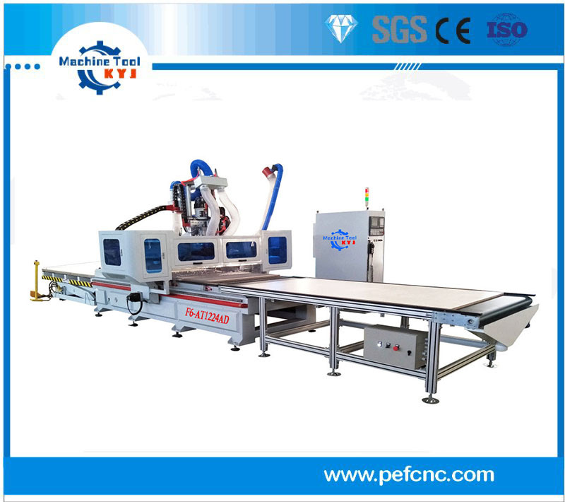 Factory Price Auto Loading and Unloading Atc CNC Router At1224ad
