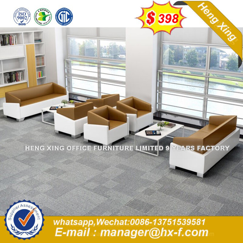 Combination Leather Sofa Sets Modern Office Furniture (HX-SN1227)