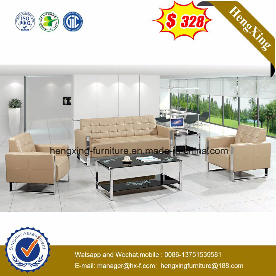 Genuine Leather Office Sofa, Office Furniture, Leisure Sofa (HX-CS082)