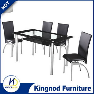 Popular Cheap Glass Dining Room Furniture Table