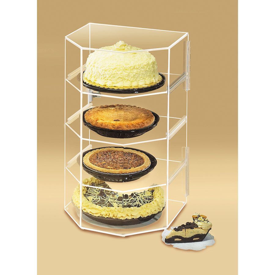 Store Acrylic Display for Cakes, Retail Acrylic Display Shelf