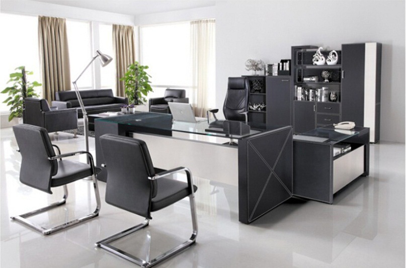 Fashionable Modern Office Manager Desk (AT018)