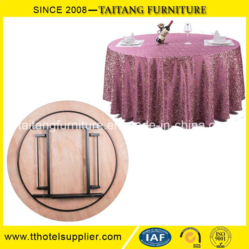 Chinese Factory Price Banquet Folding Table Hotel Furniture