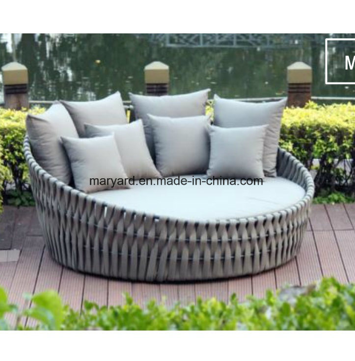 Outdoor Beach Rope Woven Daybed