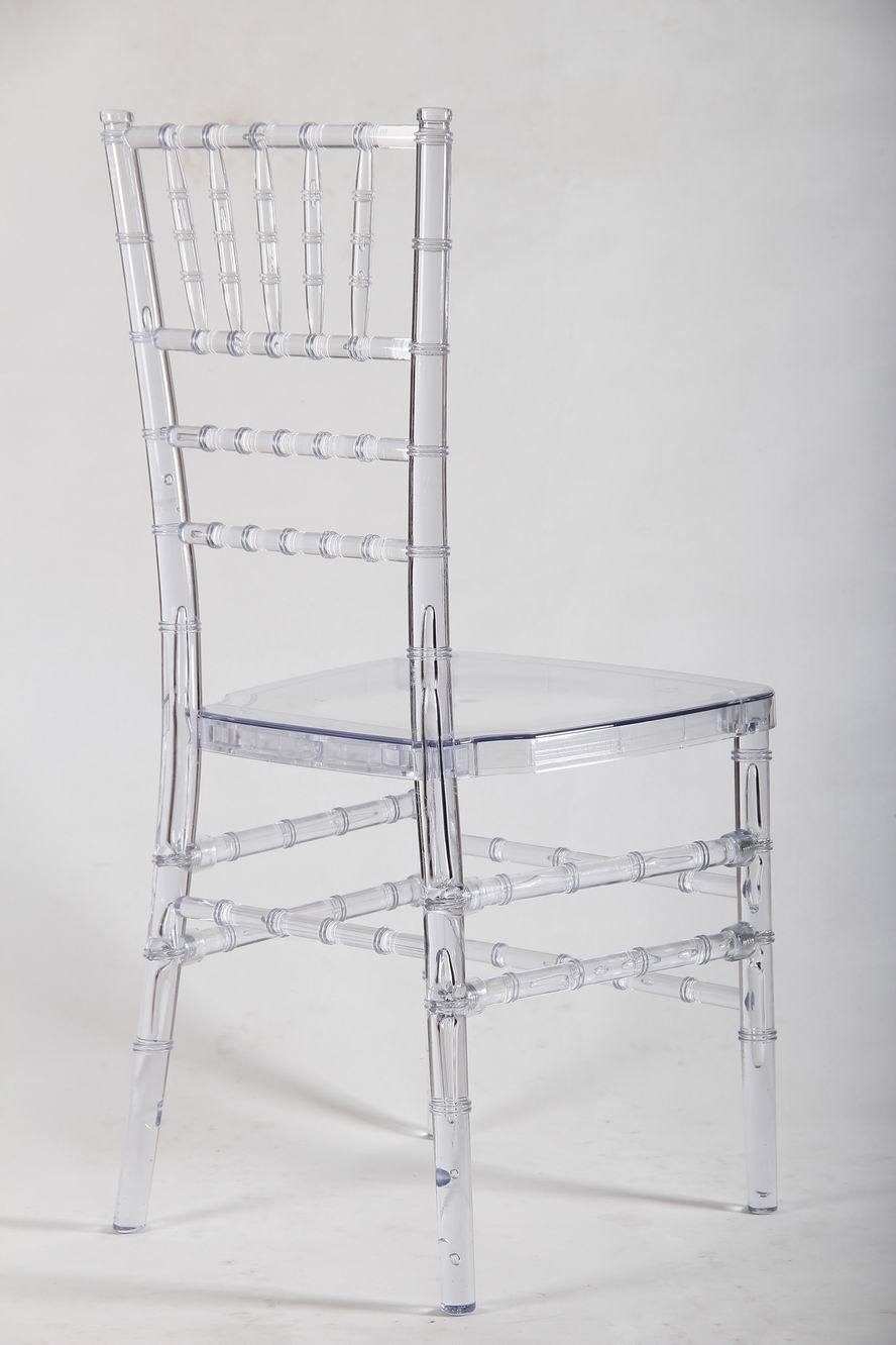 Polycarbonate Resin Plastic Wedding Banquet Dining Tiffany Chair