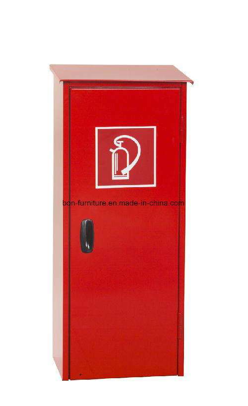 Metal Fire Entinguisher Cabinet with Sloping Roof for Interior Areas/Rotary Handle Fire Cabinet