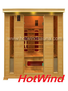 2016 Far Infrared Sauna Room Portable Wood Sauna for 4 People (SEK-DP4)