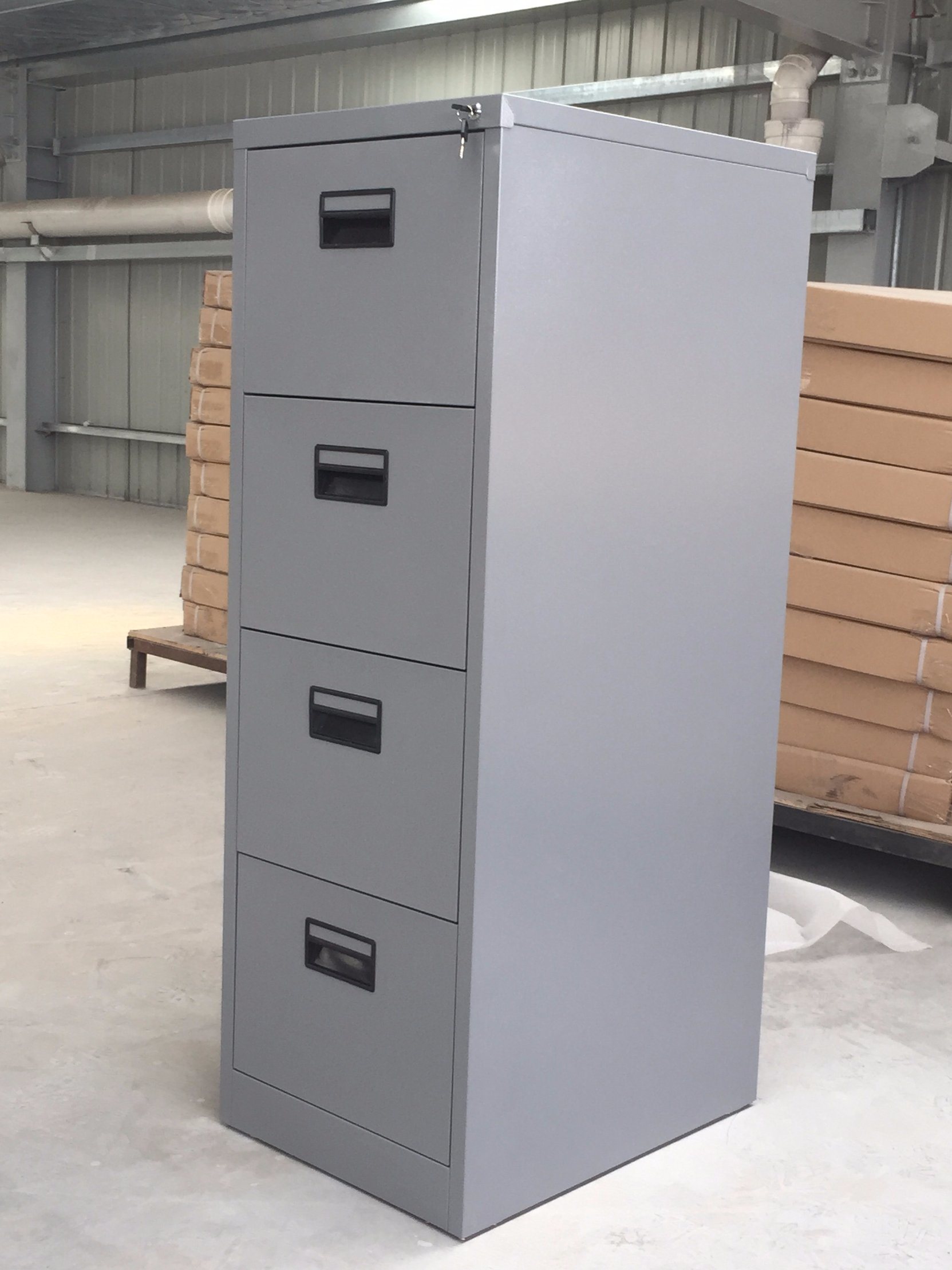 Deep Grey Color Vertical File Storage Furniture