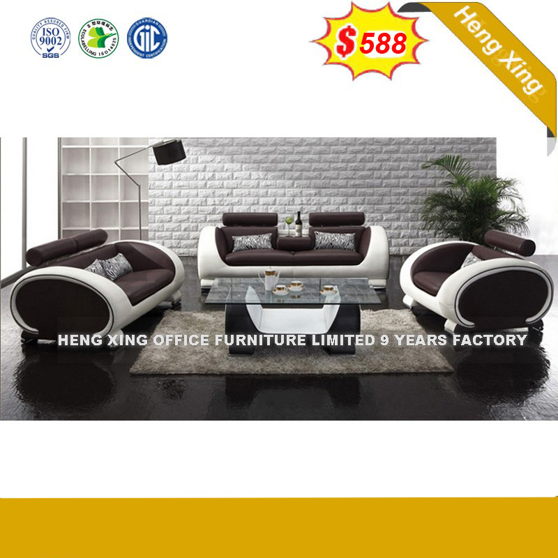 Modern Living Room Furniture Hotel Reception Leather Sofa (HX-SN045)