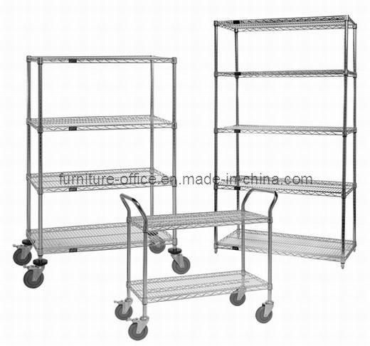 Commercial Use Adjustable Stainless Steel Wire Rack Shelving (MBST-01)