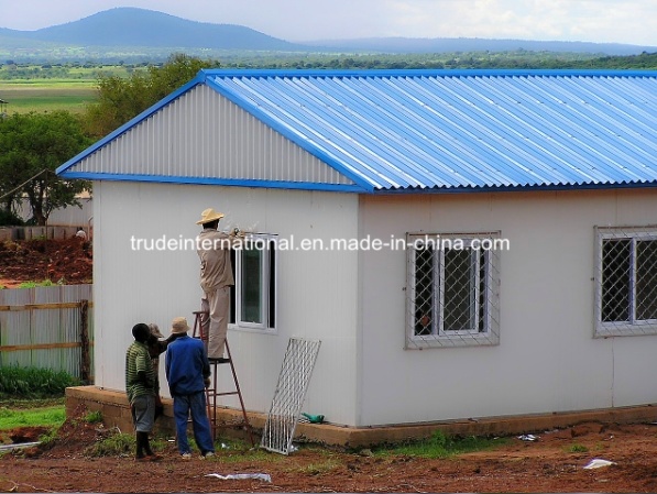 Installation of Prefabricated Living House