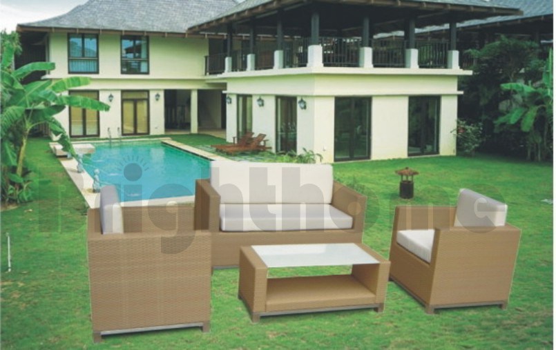 Wicker Furniture /Outdoor Furniture/ Rattan Sofa (BG-117)