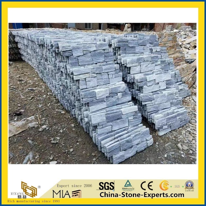 Cultural Cloudy White/Black/Rusty/Yellow/Green/Mosaic/Slate Stone for Tile/Paving/Floor/Wall/Countertop/Stair Step/Slab