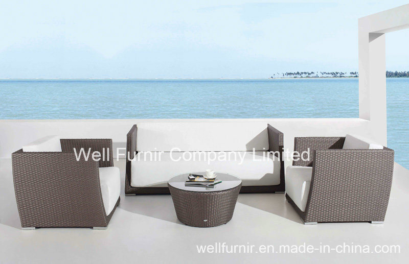 Garden Furniture / Outdoor Rattan Furniture / 4-PC Wicker Conversation Set