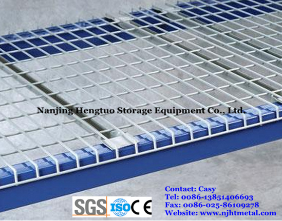 Industrial Warehouse Use Pallet Rack Wire Mesh Decking / Wire Mesh Shelving