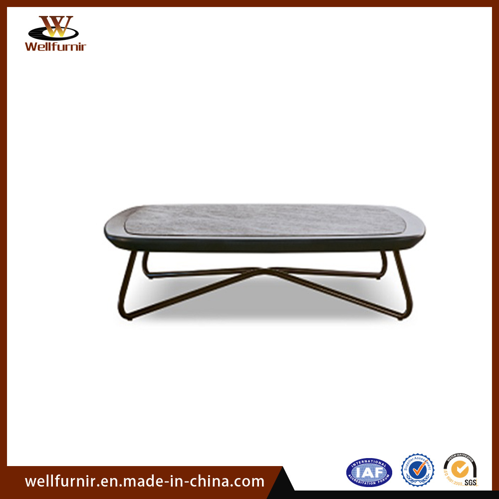 2018 Well Furnir Rope Wood Collection Coffee Table