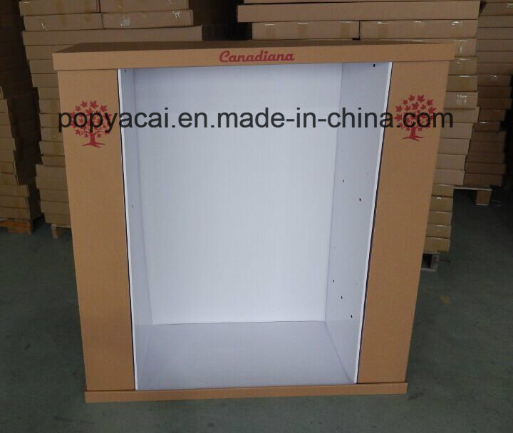 4 Sides Promotional Pallet Display for Pet Clothes, Full Printed POS Dump Bin Display