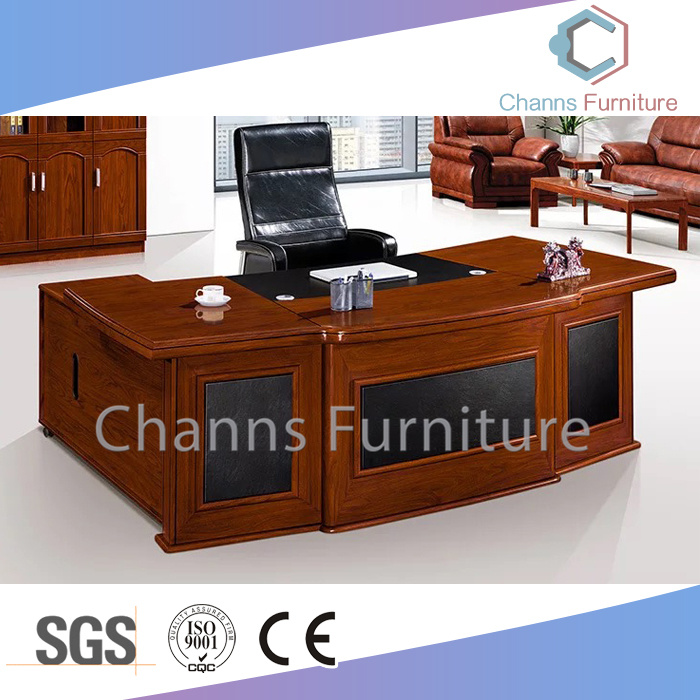 Big Size Lacquer MDF Boss Table Luxury Office Desk (CAS-SW1721)