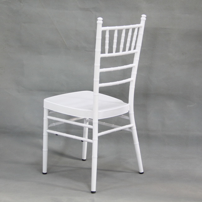 Stackable White Wedding Banquet Aluminum Napolen Tiffany Chiavari Chair