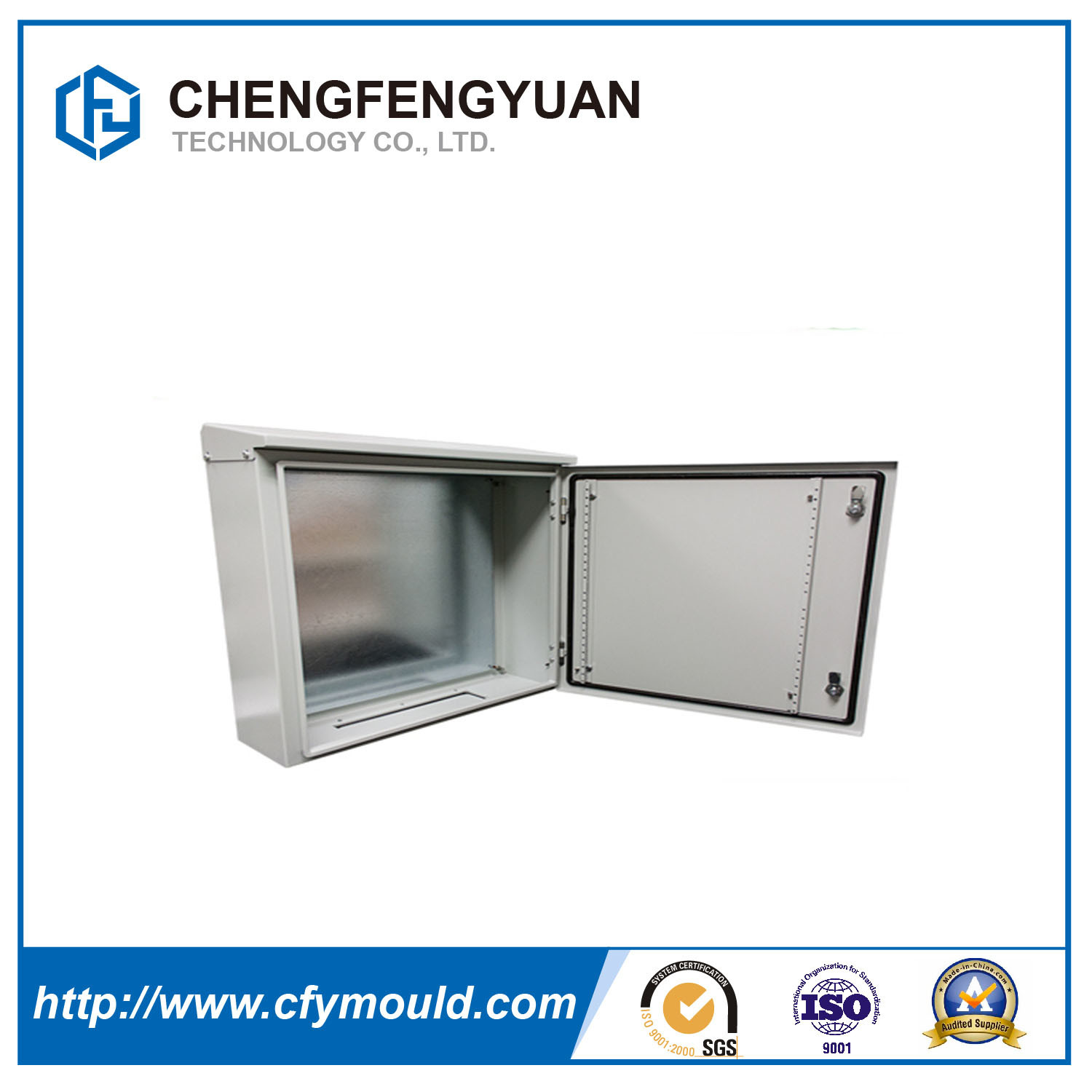 Custom CNC Machined Sheet Metal Switchgear Cabinet