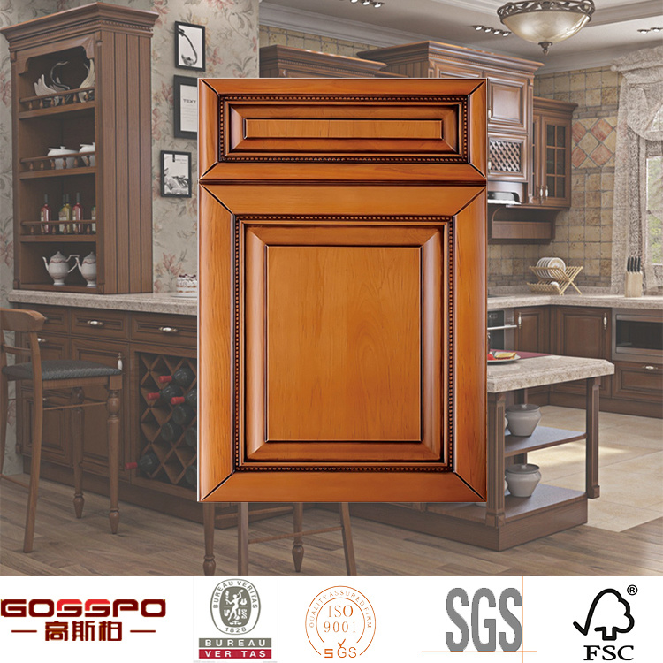 Mahogany Wooden Kitchen Cabinet Doors Manufacturers (GSP5-019)