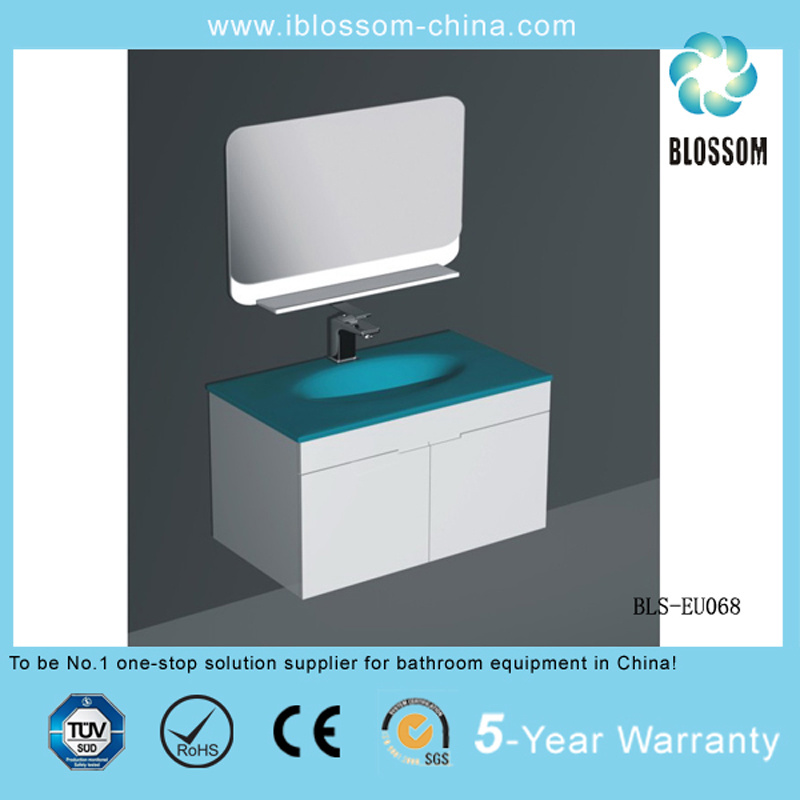 Modern MDF Bathroom Cabinet, Bathroom Furniture, Bathroom Vanity (BLS-EU068)