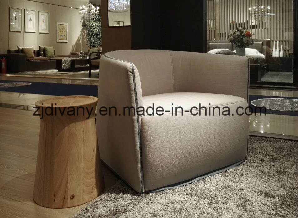 Modern Style Coffee Shop Leather Single Sofa (D-82)