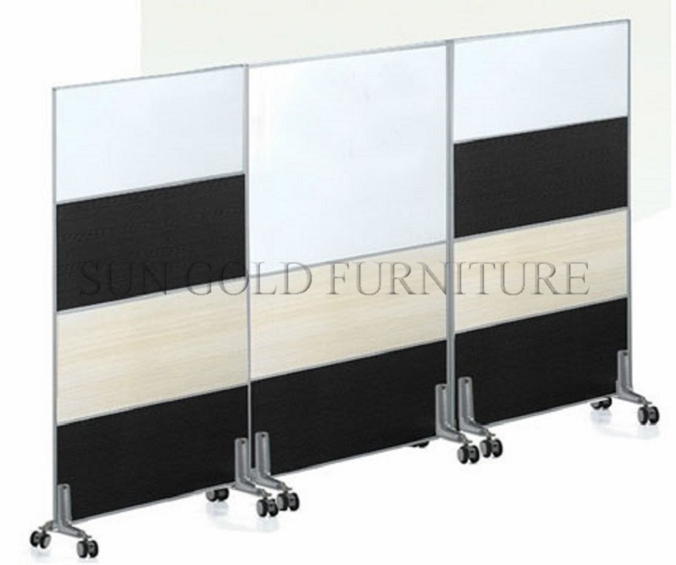 Movable Office Foldable Glass Sliding Wall Partitions (SZ-WST777)
