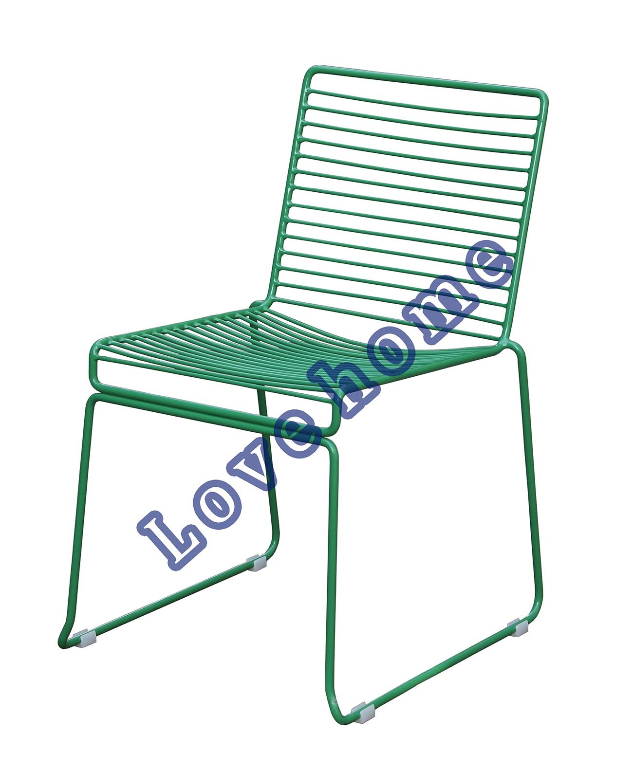 Replica Modern Metal Dining Stackable Side Wire Chair