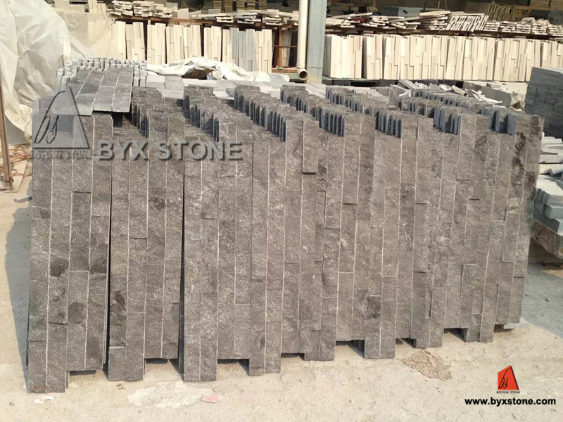 Natural Blue Limestone Culture Stone for Wall Cladding