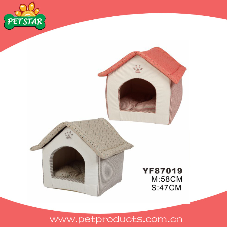 Idoor Fabric Dog House Pet Bed (YF87019)