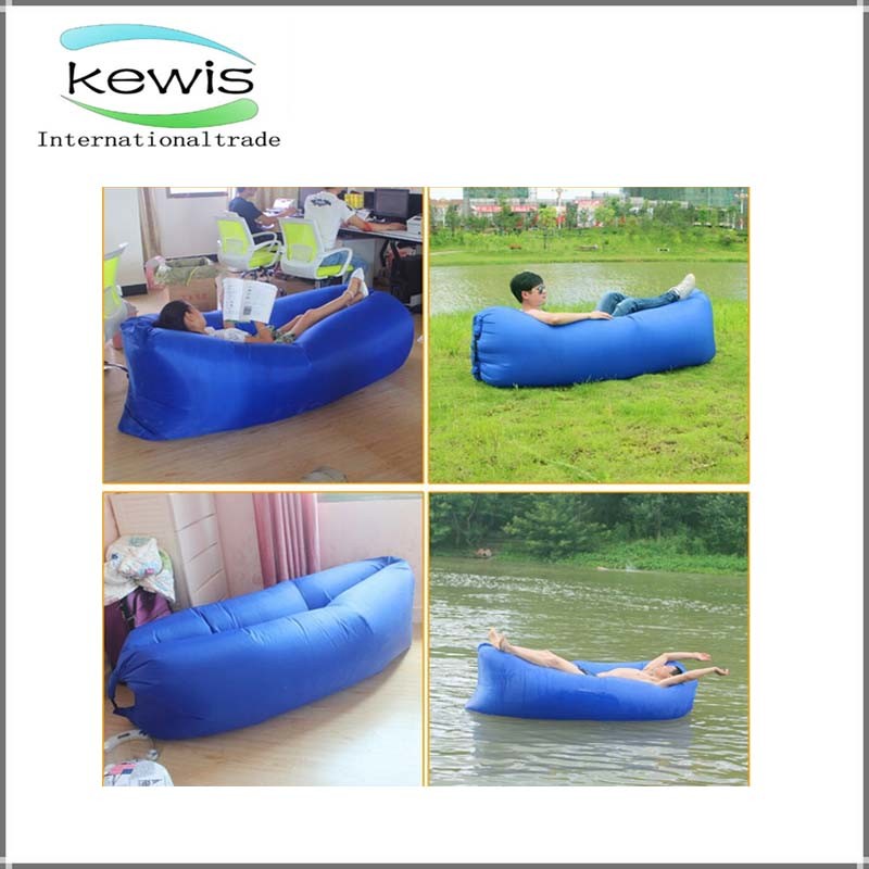 Gift Colorful Outdoor Travelling Lounger Lazy Sleeping Bag Sofa Bed