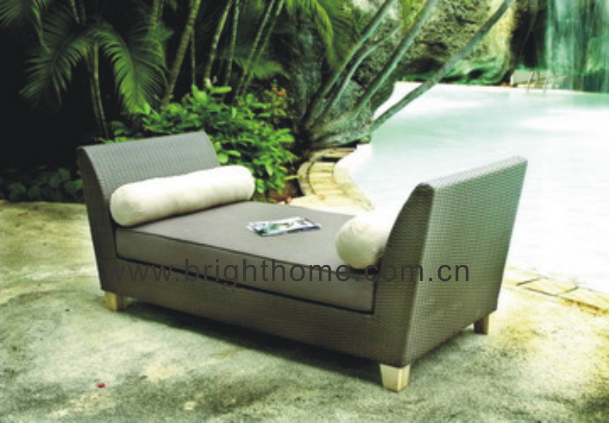 Outdoor Wicker Furniture/ Leisure Bed (BG-N01)