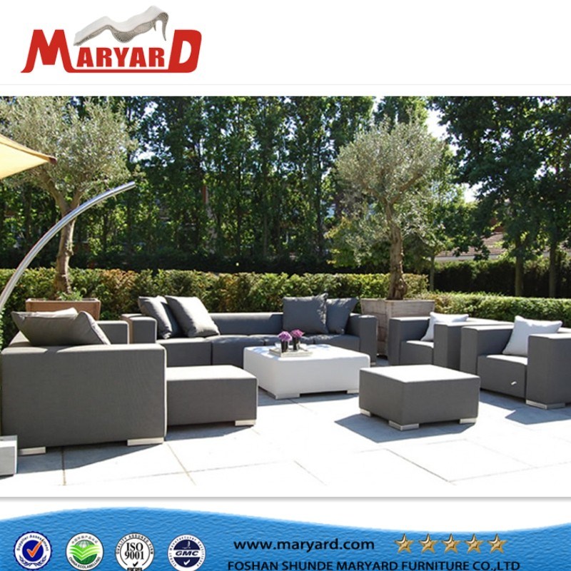 Fabric Upholstered Sofa Outdoor Furniture for Hotel Wholesale Patio Furniture