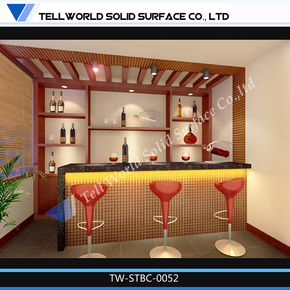 Tell World Hotel Reception Counter /Acrylic Bar Counter /Counter Table