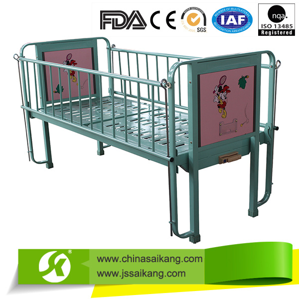 X05 Single Crank Children Hospital Bed (CE/FDA/ISO)