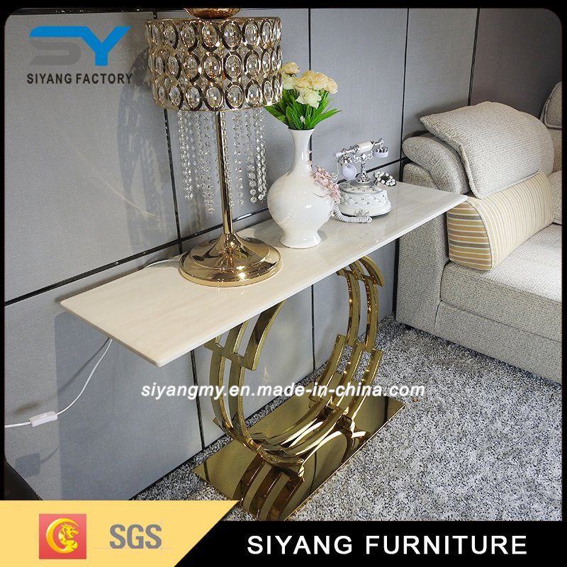 Good Selling Hotel Furniture Glass Console Table