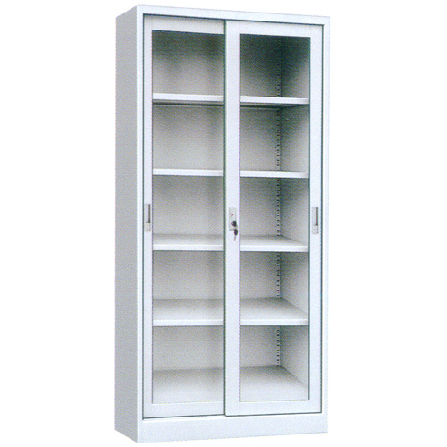 Multi Keys Style Functional Glass Sliding Door Good Quality Metal Storage Office Filing Cabinet