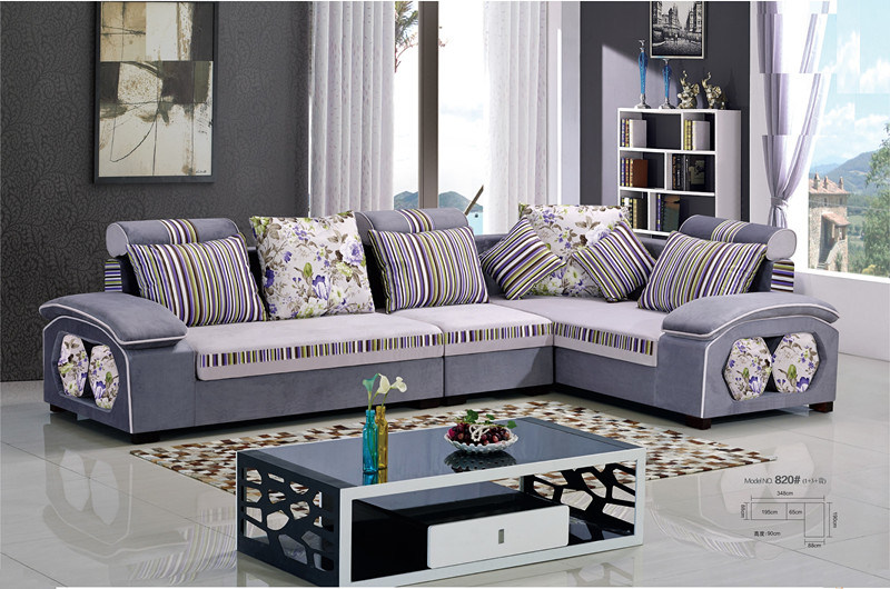 Modern Upholstery Corner Fabric Sofa