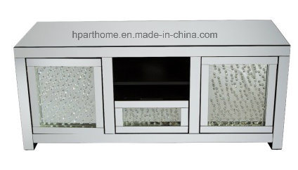 Home Use Two Door One Drawer TV Cabinet Manufacturer