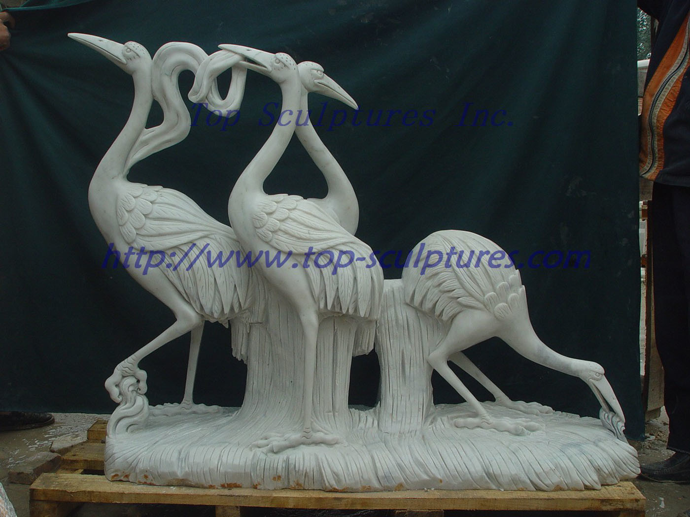 Animal Marble Statue Marble Sculpture Stone Carving for Garden