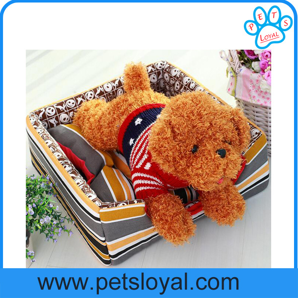 Yellow Fabric Pet Bed Dog Puppy Cat House Manufacturer