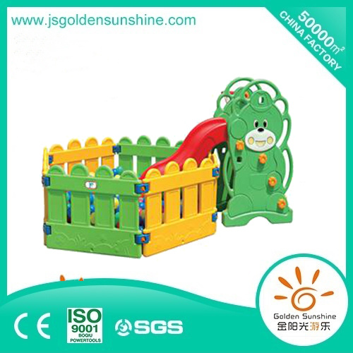 Children Toy Playground Equipment Slide with Ball Pool