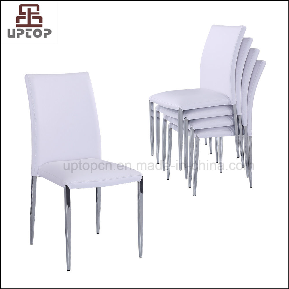 Steel Frame Stackable Leather Dining Chair for Hotel, Restaurant, Wedding, Exhibition (SP-LC210)
