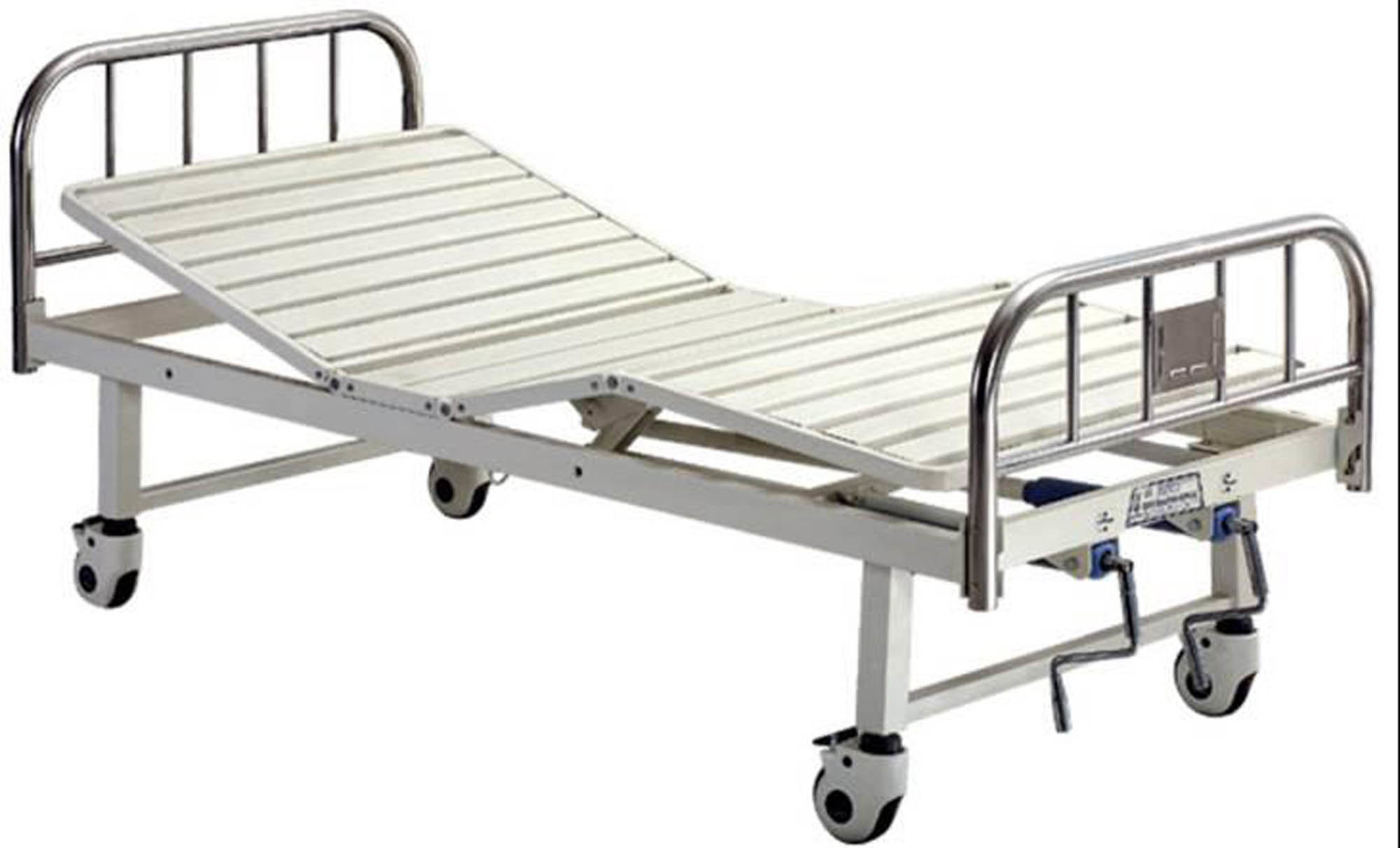 Hospital Furniture Movable Full-Fowler Stainless Steel Head Boards Hospital Bed