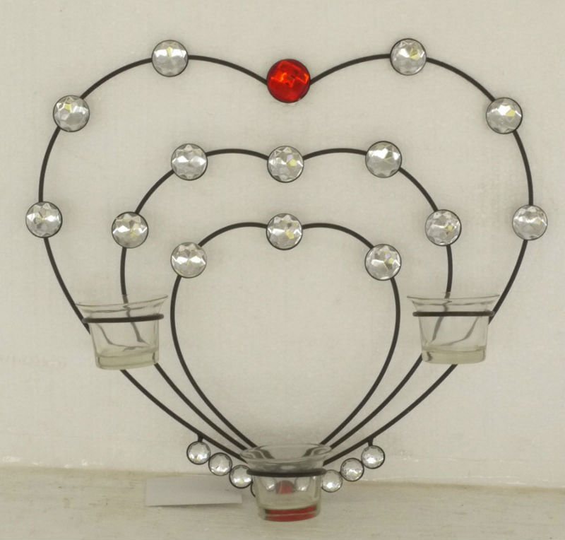 New Design OEM Heart Shaped Metal Craft