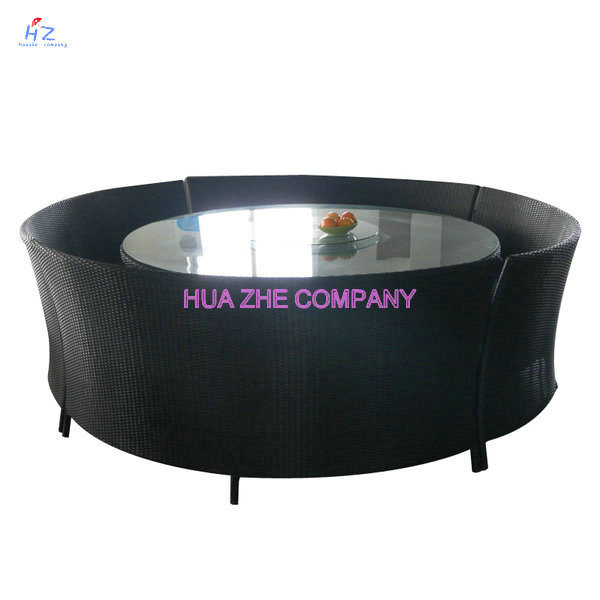 Hz-Bt123 Hot Sale Sofa Outdoor Rattan Furniture with Chair Table Wicker Furniture Rattan Furniture for Wicker Furniture
