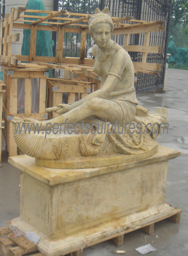 Carved Stone Statue Carving Marble Sculpture with Granite Sandstone (SY-X1389)