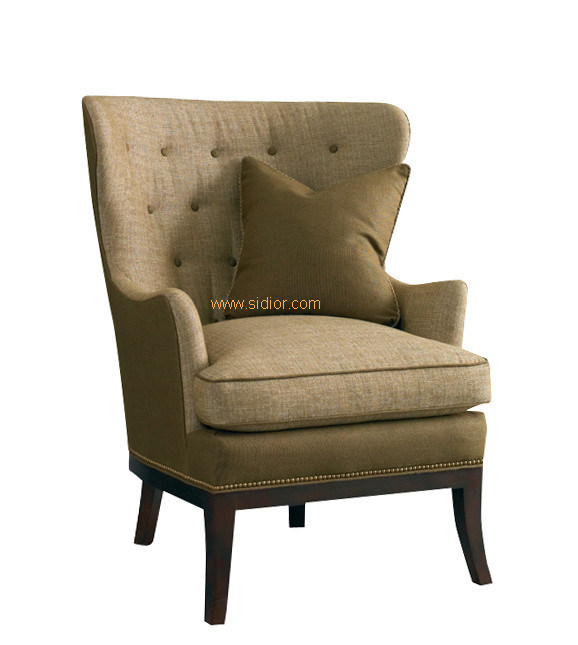 (CL-2245) Fabric Wooden Accent Chair for Hotel Furniture