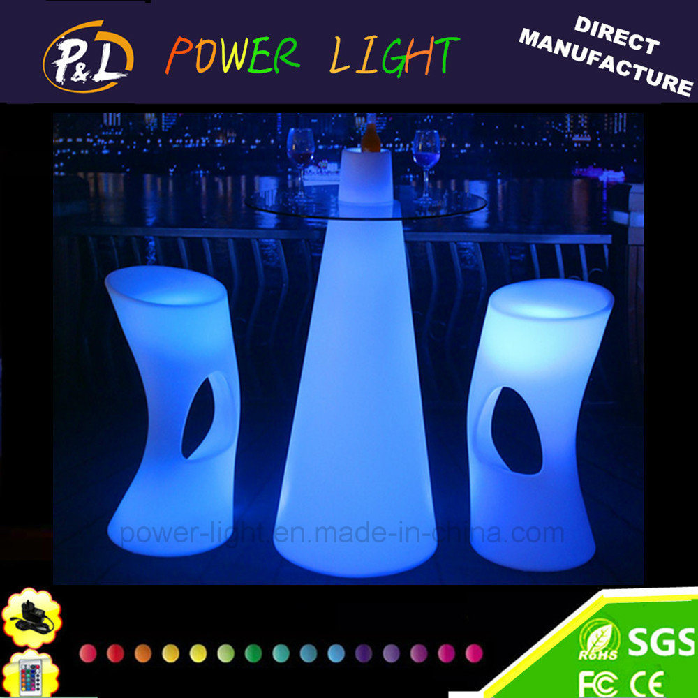Bar Furniture LED Illuminated Lighted Bar Table